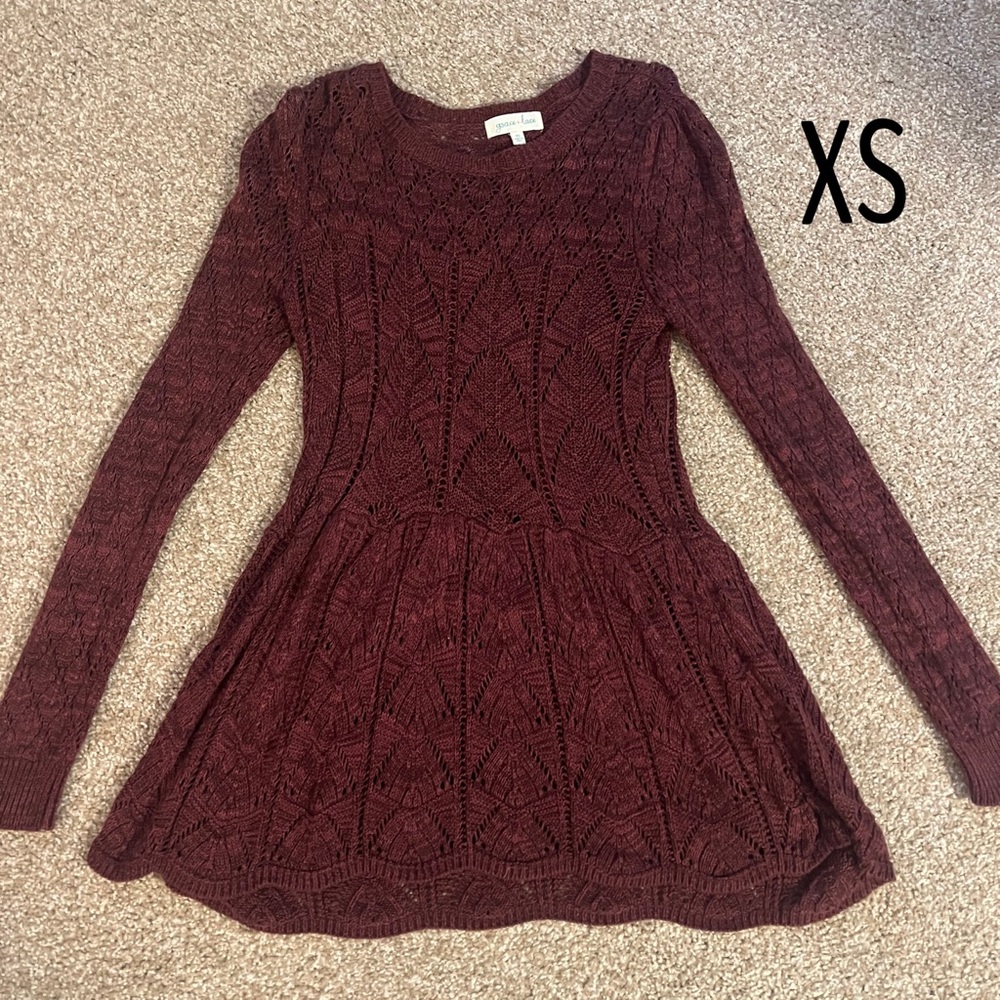 Grace and Lace sweater